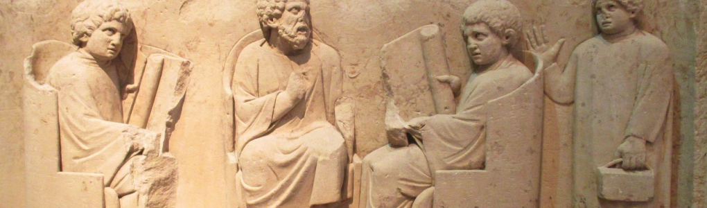 Roman relief:  a classroom