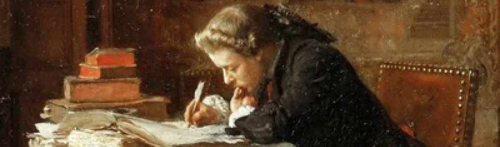 Meissonier, Young Man Writing