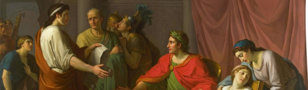J.-J. Taillasson, Virgil reading the Aeneid to Augustus & Octavia