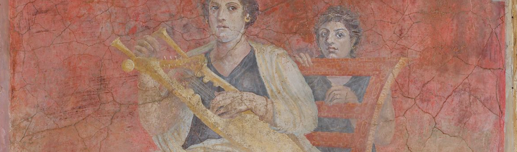 Roman fresco woman