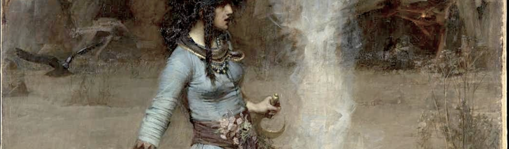 Waterhouse, Magic Circle (detail)