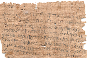 papyrus - autograph letter of an enslaved woman